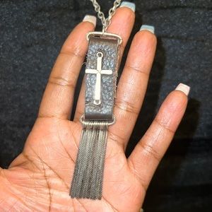 Unisex cross necklace